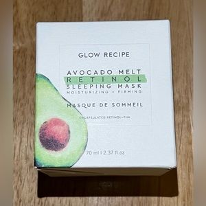 Glow recipe avocado melt retinol sleeping mask. New.